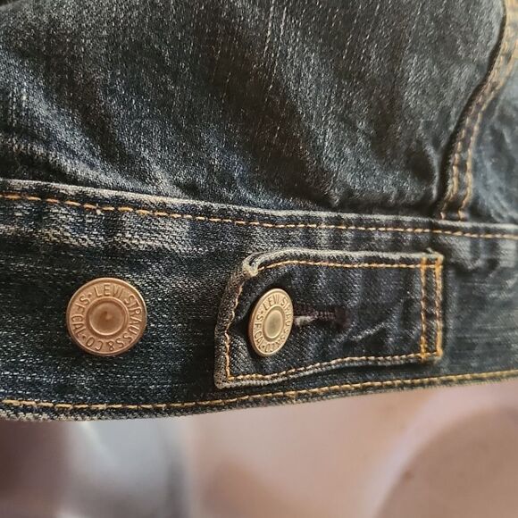 Levi's Trucker Denim Jacket XXL 2013 - Picture 9 of 12